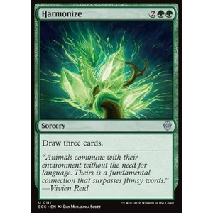Magic löskort: Magic: Commander: Lorwyn Eclipsed: Harmonize