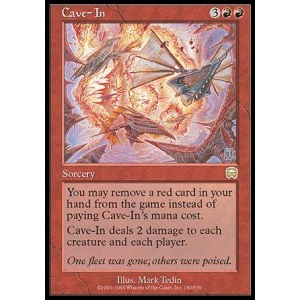 Magic löskort: Mercadian Masques: Cave-In