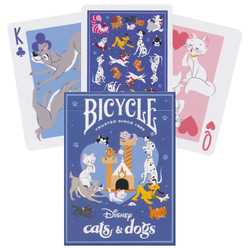 Bicycle kortlek - Disney Cats and Dogs Playing Cards