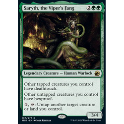 Magic löskort: Innistrad: Midnight Hunt: Saryth, the Viper's Fang