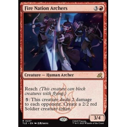 Magic löskort: Avatar: The Last Airbender: Eternal: Fire Nation Archers (Foil)