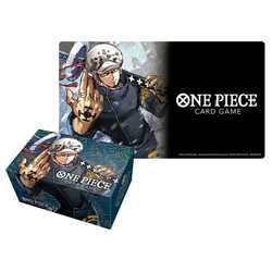 One Piece Card Game: Trafalgar Law Playmat and Card Case set