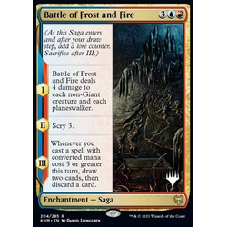 Magic löskort: Kaldheim: Battle of Frost and Fire  (Promo) (Prerelease Foil)