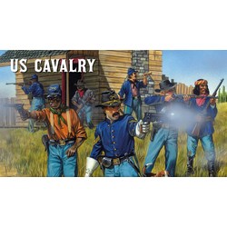 Dead Man's Hand: US Cavalry/Buffalo Soldiers (plastic) (10)