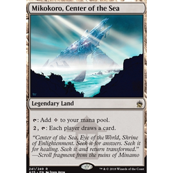 Magic löskort: Masters 25: Mikokoro, Center of the Sea (Foil)