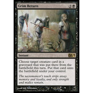 Magic löskort: Magic 2014: Grim Return