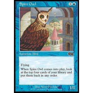 Magic löskort: Urza's Saga: Spire Owl