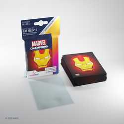 Card Sleeves Standard Art "Marvel Champions: Iron Man" (50+1) (GameGenic)