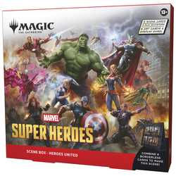 Magic The Gathering: Marvel Super Heroes Scene Box - Heroes United