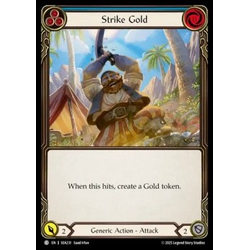 FaB Löskort: High Seas: Strike Gold (Blue) (Rainbow Foil)