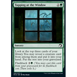 Magic löskort: Innistrad: Midnight Hunt: Tapping at the Window (Foil)