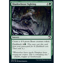 Magic löskort: Innistrad: Midnight Hunt: Shadowbeast Sighting