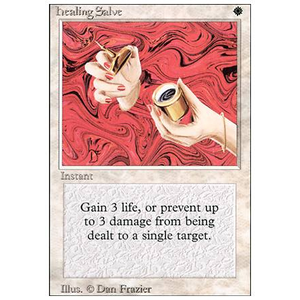 Magic löskort: Revised: Healing Salve