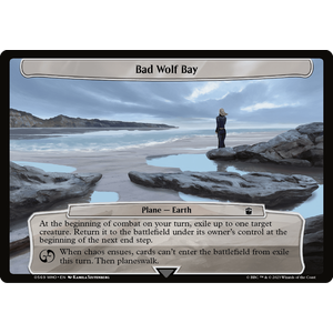 Magic löskort: Universes Beyond: Doctor Who: Planechase card bundle Timey Wimey