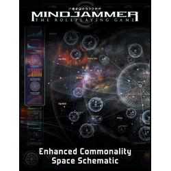 Mindjammer: The Enhanced Commonality Space Schematic, Poster Map