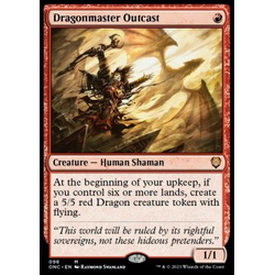 Magic löskort: Commander: Phyrexia: All Will Be One: Dragonmaster Outcast