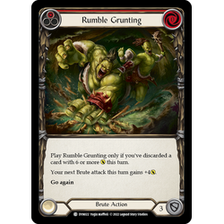 FaB Löskort: Dynasty: Rumble Grunting (Red)