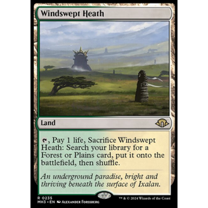 Magic löskort: Modern Horizons 3: Windswept Heath (Foil)