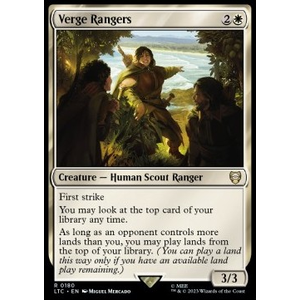 Magic löskort: Commander: The Lord of the Rings: Tales of Middle-earth: Verge Rangers