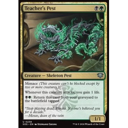 Magic löskort: Secrets of Strixhaven: Teacher's Pest