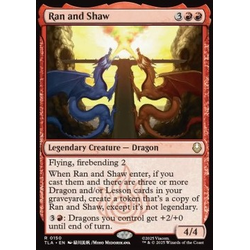 Magic löskort: Avatar: The Last Airbender: Ran and Shaw
