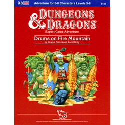 D&D: X8, Drums on Fire Mountain (1984)