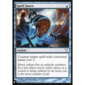 Magic löskort: The List: Spell Snare