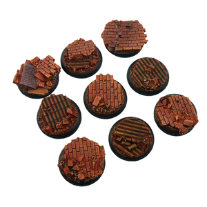 Old Factory Bases, WRound 30mm (5)