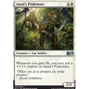 Magic löskort: Magic 2015: Ajani's Pridemate