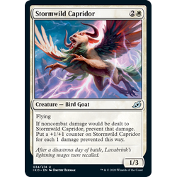 Magic löskort: Ikoria: Lair of Behemoths: Stormwild Capridor (Foil)