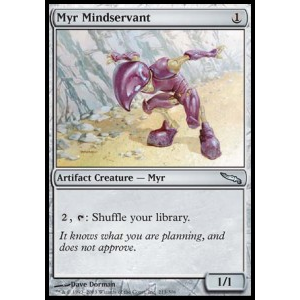 Magic löskort: Mirrodin: Myr Mindservant