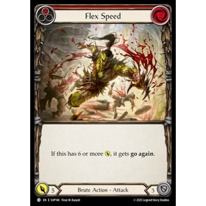 FaB Löskort: Super Slam: Flex Speed (Red)