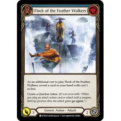 FaB Löskort: Welcome to Rathe Unlimited: Flock of the Feather Walkers (Blue)
