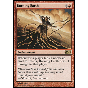 Magic löskort: Magic 2014: Burning Earth (Foil)