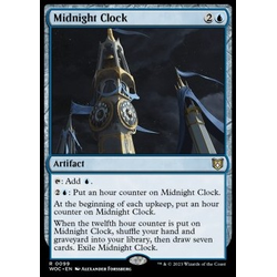 Magic löskort: Commander: Wilds of Eldraine: Midnight Clock