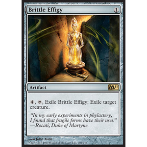 Magic löskort: Magic 2011: Brittle Effigy (Foil)