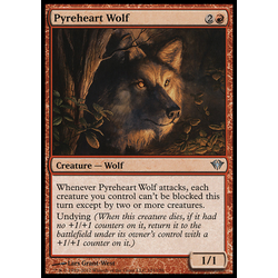 Magic löskort: Dark Ascension: Pyreheart Wolf
