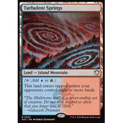 Magic löskort: Commander: Secrets of Strixhaven: Turbulent Springs