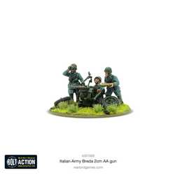 Italian: Army Breda 2cm AA gun
