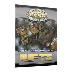 Savage Worlds RPG: Rifts Map Pack 4 - Europa Battlefields