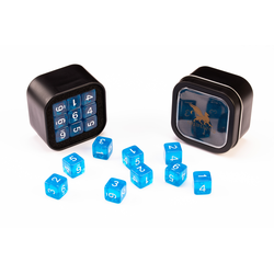 D6 Series: Transparent, Blue - 18-die Set (Acrylic)