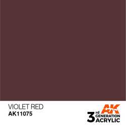 3rd Gen Acrylics: Violet Red