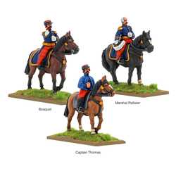 Crimean War: French Generals & Officers (metal) (3)