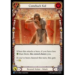 FaB Löskort: Super Slam: Comeback Kid (Yellow) (Rainbow Foil)