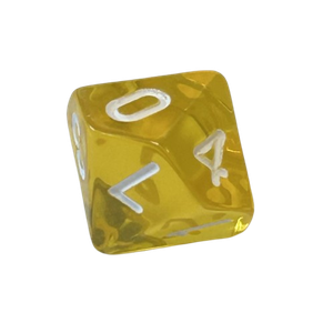 Transparent: Dark Yellow/White (D10)