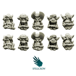 Bulky Freebooters Orcs Heads