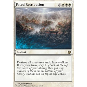 Magic löskort: Born of the Gods: Fated Retribution