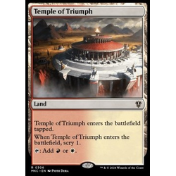 Magic löskort: Commander: Murders at Karlov Manor: Temple of Triumph