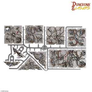 Dungeons & Lasers: Demonic Caves PrismaCast™ Pre-Painted Terrain