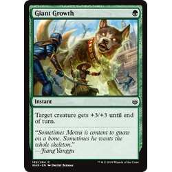 Magic löskort: War of the Spark: Giant Growth